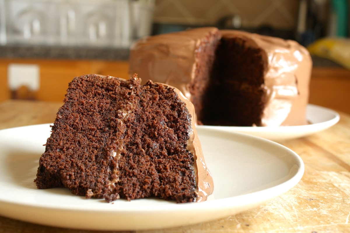 Chocolate Cake with Chocolate Frosting