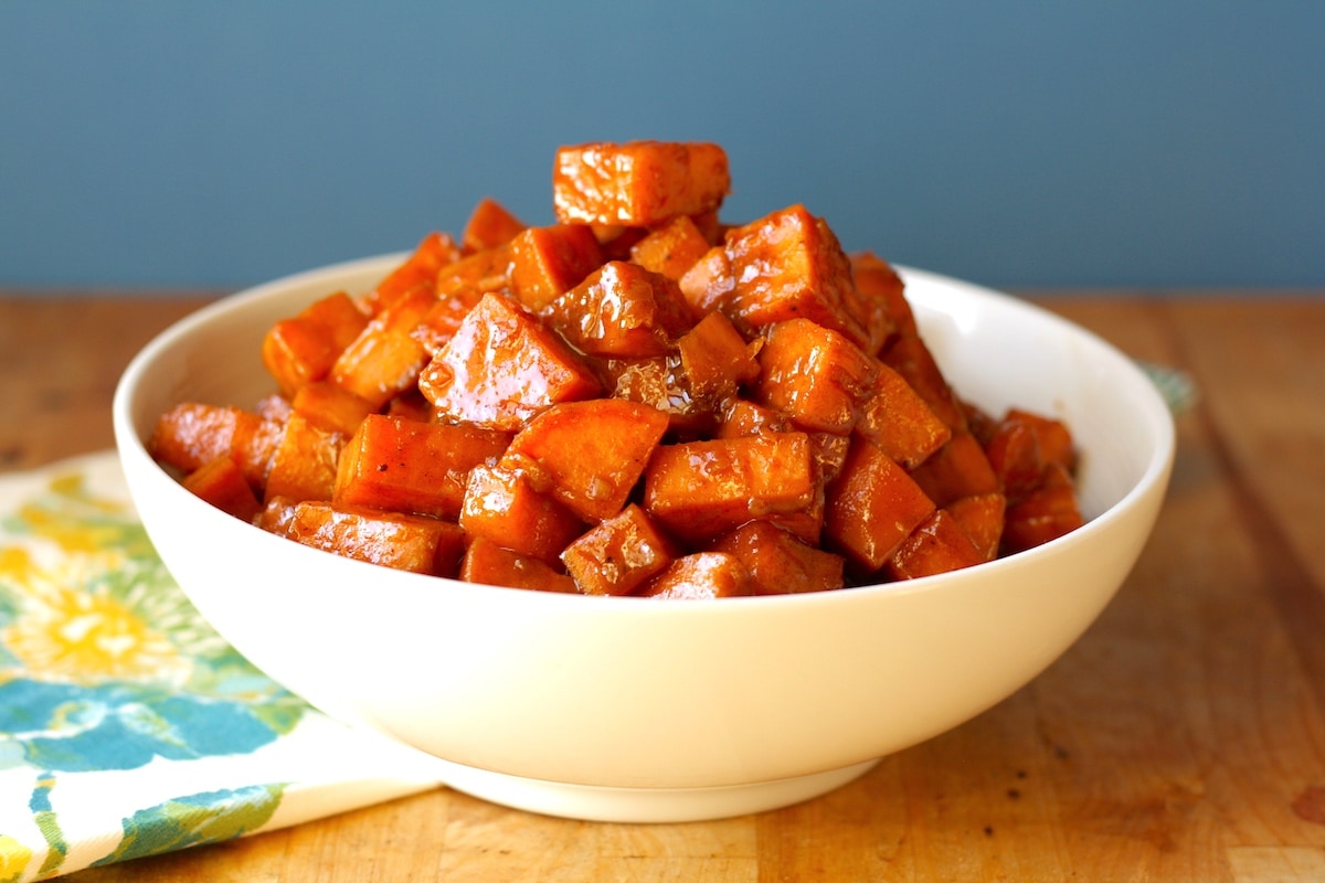 Stove Top Candied Sweet Potatoes Recipe The Hungry Hutch