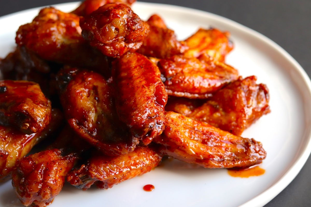 Whiskey Maple Chicken Wings Recipe The Hungry Hutch
