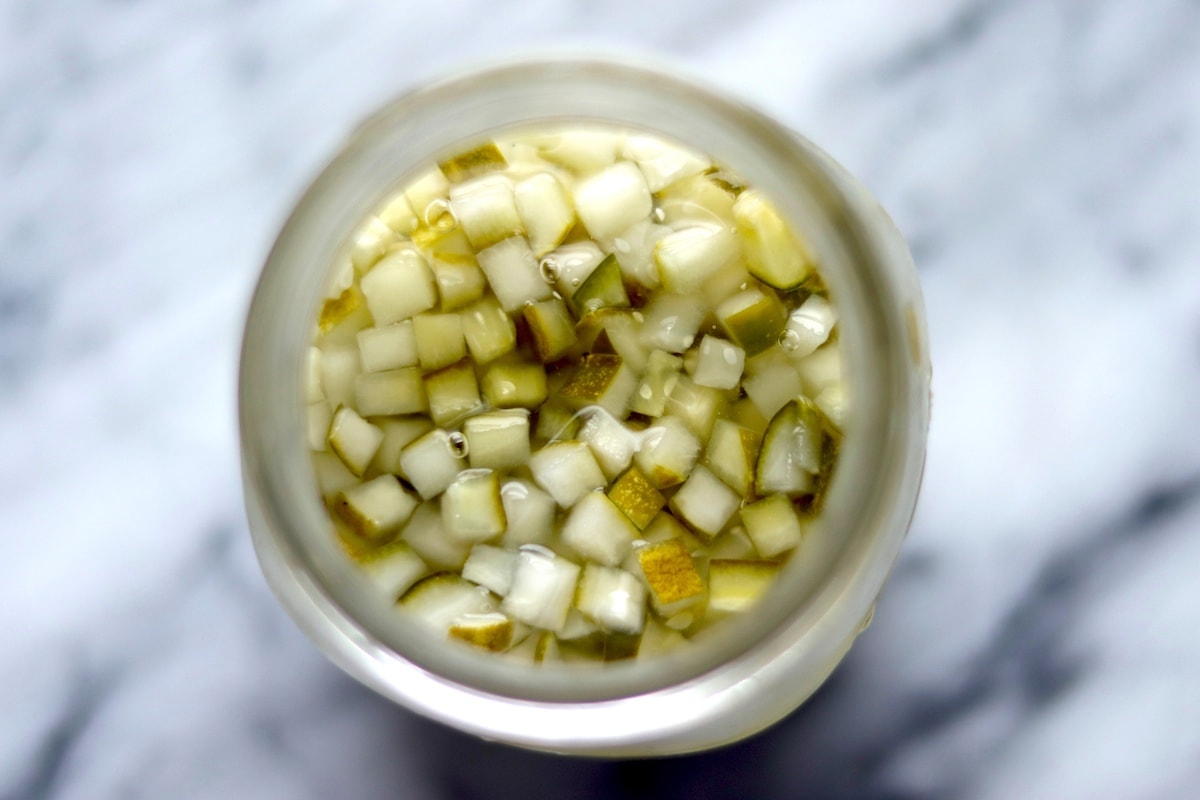 Pickled Cucumber Relish Recipe The Hungry Hutch